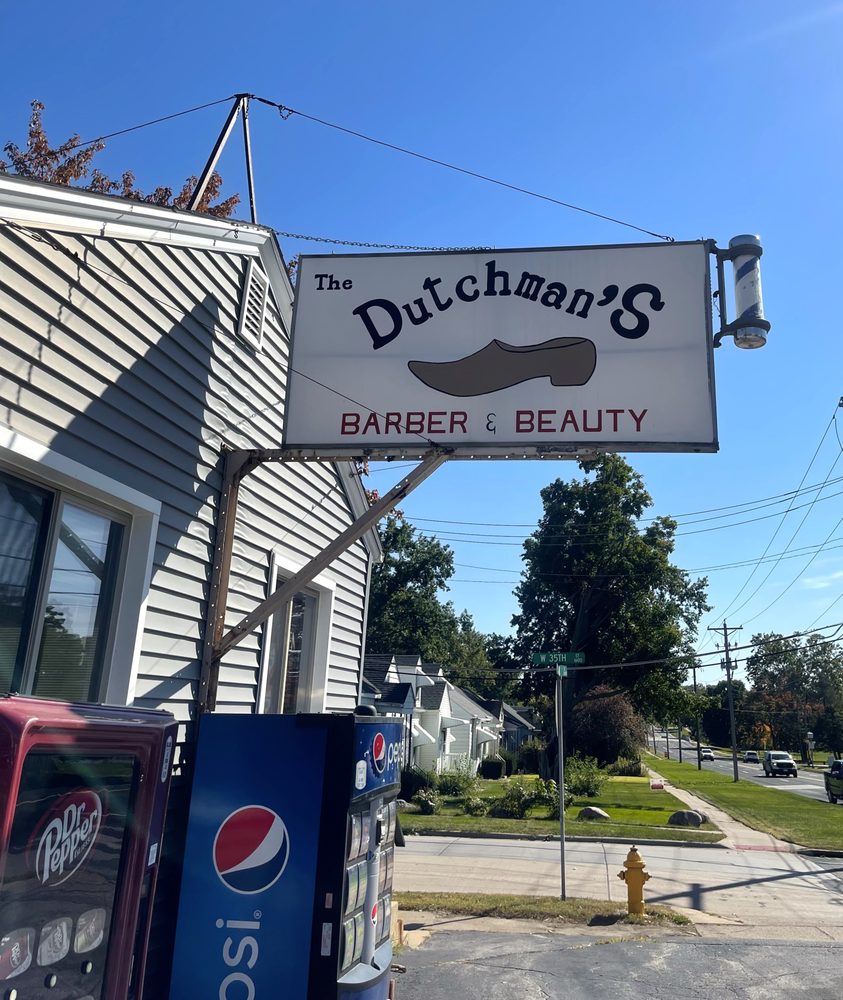 Dutchman's Barber Shop Logo