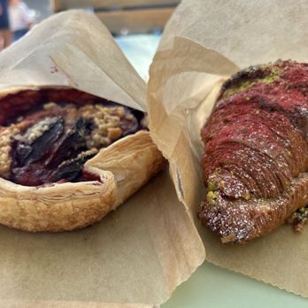 Backhaus - Plum galette and pistachio raspberry croissant - Bakeries Near Me - San Mateo, California Backhaus - Plum galette and pistachio raspberry croissant - Bakeries Near Me - San Mateo, California