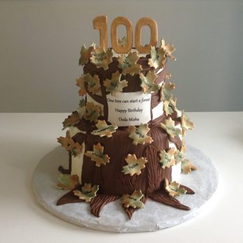 Sweet Cakes - a chocolate cake decorated with leaves - Bakeries Near Me - Fairfield, Connecticut Sweet Cakes - a chocolate cake decorated with leaves - Bakeries Near Me - Fairfield, Connecticut