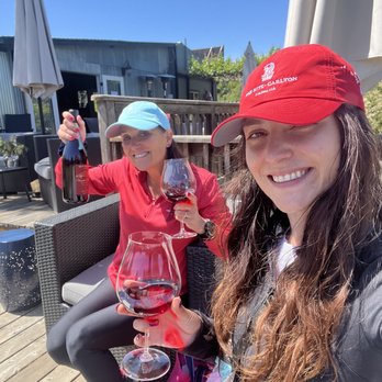 Wy'East Vineyards - My Daughter in from Maui enjoying the afternoon at Wy' East! Ambiance is beyond words! - Wineries Near Me - Hood River, Oregon Wy'East Vineyards - My Daughter in from Maui enjoying the afternoon at Wy' East! Ambiance is beyond words! - Wineries Near Me - Hood River, Oregon