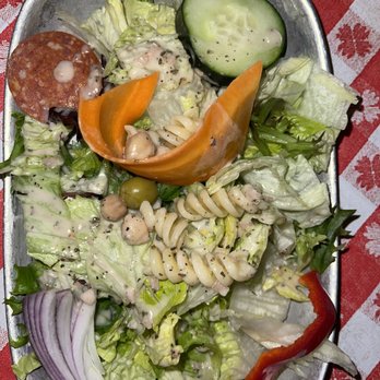 Caruso's - Italian style salad. Great! - Pizza Near Me - Tucson, Arizona Caruso's - Italian style salad. Great! - Pizza Near Me - Tucson, Arizona