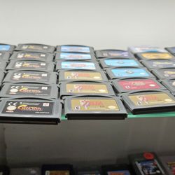 OC Retro Gaming - All of the GBA games on the top shelf are bootlegs. Notice the "Zelda DX Collection"? Nintendo never even released such a title for the GBA.