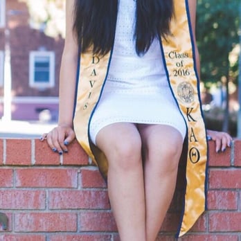 Embroidery Factory - The front of my graduation stole. Jennifer embroidered the "Class of 2016" and "KAO." - Embroidery & Crochet Near Me - Sacramento, California