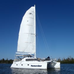 Sail Moonraker - Moonraker Under Sail on the Indian River Lagoon