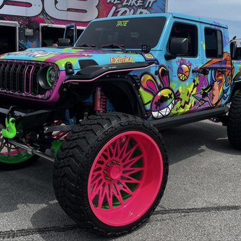 Jeep Beach - Neon Jeep - Festivals Near Me Jeep Beach - Neon Jeep - Festivals Near Me