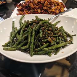 Red Chilli Sichuan Restaurant - Green string beans