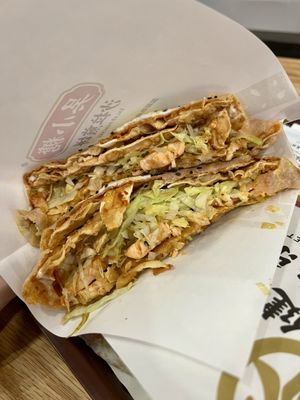 Ms. Wu Savory Crepes 吴小糖沙拉煎饼果子 by null