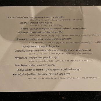 Mugen - 11 course tasting menu - New American Near Me - Honolulu, Hawaii Mugen - 11 course tasting menu - New American Near Me - Honolulu, Hawaii