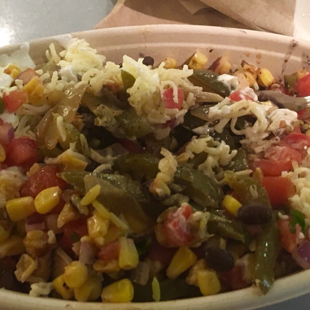 Burrito bowl!! Yum!! Burrito bowl!! Yum!!