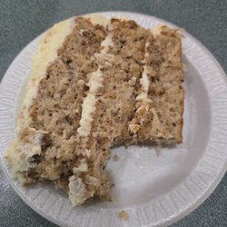 Gaston's Grill - Italian Creme cake ...came with my steak dinner!!!