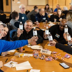 Merkle Retirement Planning - Name That Tune - One of many social events Merkle Retirement plans for its clients!