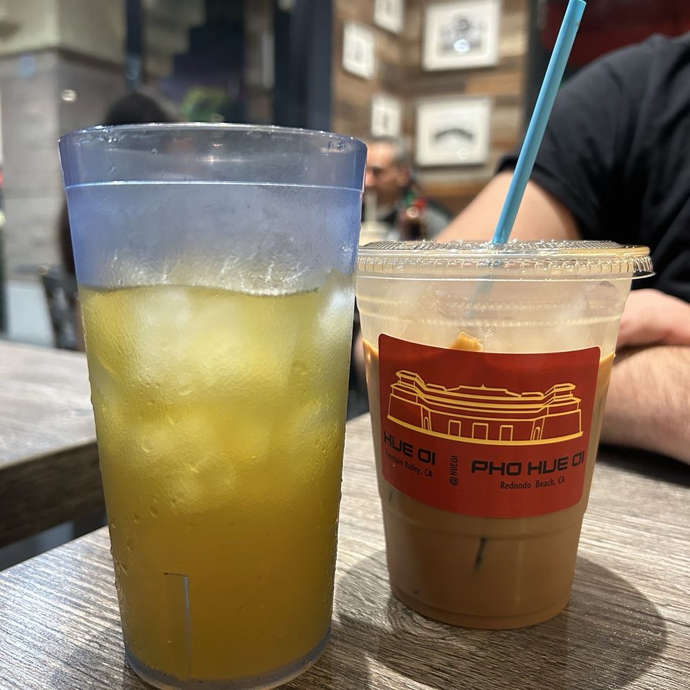 Pho Hue Oi - Jasmine Tea and Cafe Sua Da (Vietnamese Iced Coffee) - Vietnamese Near Me - Redondo Beach, California Pho Hue Oi - Jasmine Tea and Cafe Sua Da (Vietnamese Iced Coffee) - Vietnamese Near Me - Redondo Beach, California