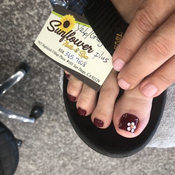 Sunflower Nails Plus - My fresh mani - pedi. Ready for Mother's Day ! Thanks Holly - Nail Salons Near Me - San Diego, California Sunflower Nails Plus - My fresh mani - pedi. Ready for Mother's Day ! Thanks Holly - Nail Salons Near Me - San Diego, California