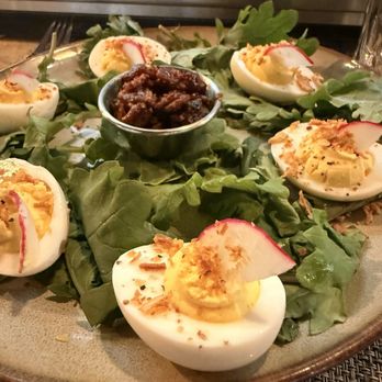 One Flew South - Deviled eggs - New American Near Me - Atlanta, Georgia One Flew South - Deviled eggs - New American Near Me - Atlanta, Georgia