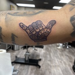 Shaka sign Shaka sign