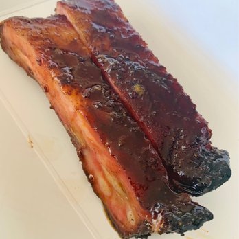 Captains BBQ - Smoked St. Louis Ribs - 2 Ribs - Barbeque Near Me - Palm Coast, Florida