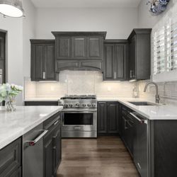 Granite & Cabinet Depot - 36" range with built in hood insert