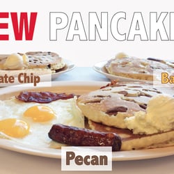 Brothers Burgers - Chocolate Chip Pancakes, Banana Pancakes, Pecan Pancakes