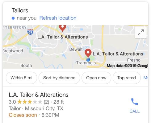 LA TAILORS & ALTERATIONS