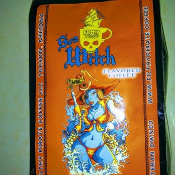Filthy Pirate Coffee - Sea Witch packaging (reminds me of Kali) - Coffee & Tea Near Me - Tucson, Arizona
