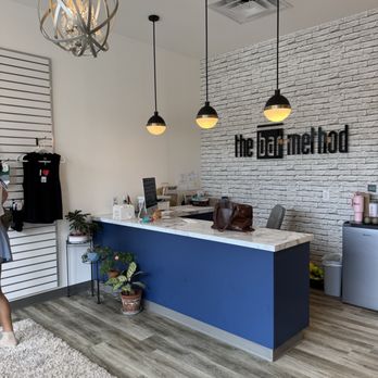 The Bar Method - Check in counter, so cute! - Barre Classes Near Me - Wexford, Pennsylvania