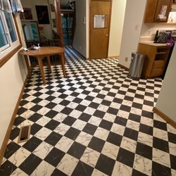 Paul Davis Restoration - New floor ! YAY!!!!!!