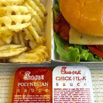 Chick-fil-A - Spicy chicken deluxe - Fast Food Near Me - Chicago, Illinois Chick-fil-A - Spicy chicken deluxe - Fast Food Near Me - Chicago, Illinois