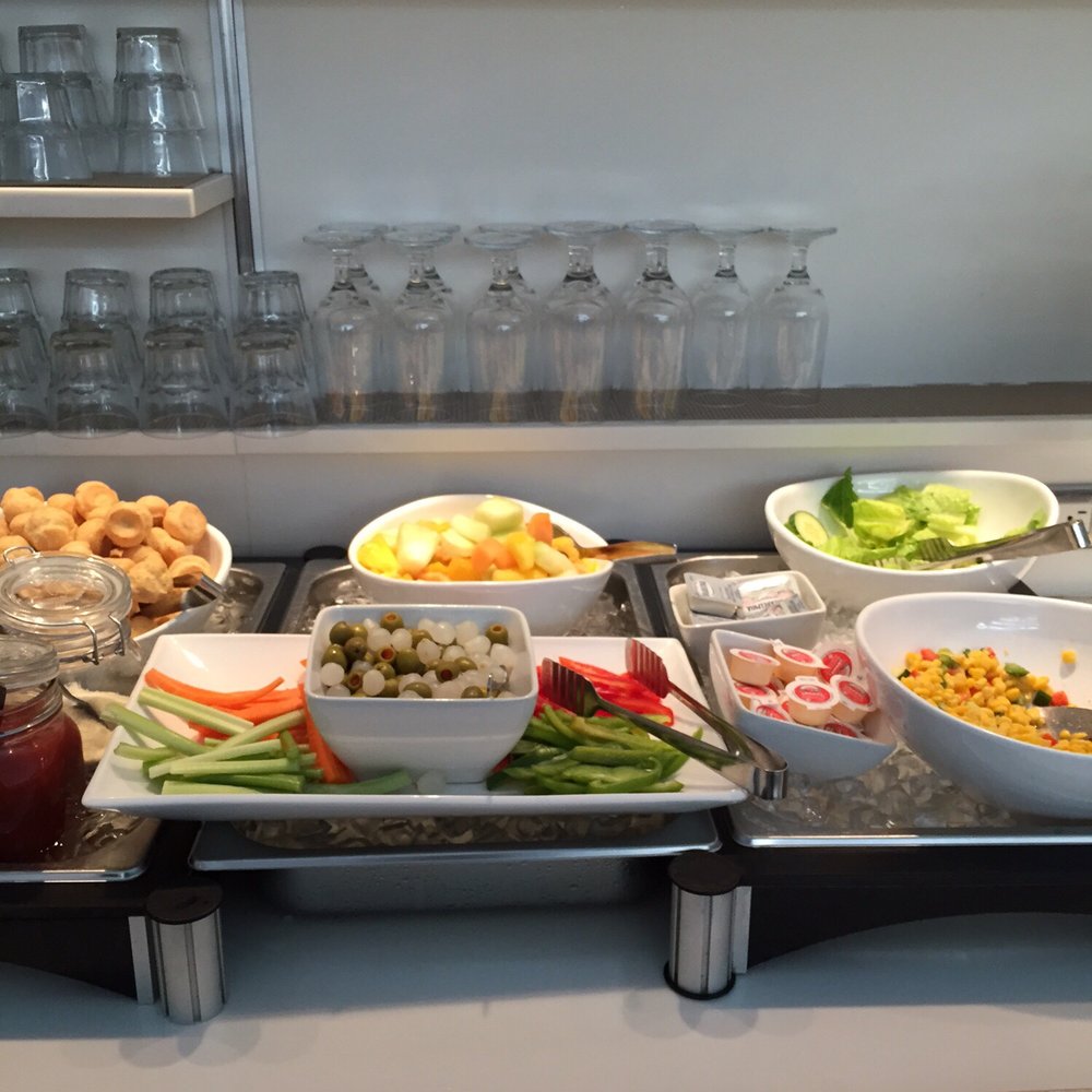 Plaza Premium Lounge - Breakfast go healthy! - Airport Lounges Near Me - Mississauga, Ontario Plaza Premium Lounge - Breakfast go healthy! - Airport Lounges Near Me - Mississauga, Ontario
