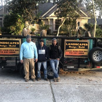 Jerry Kempenski Landscapes - two men and a truck - Landscape Architects or Designers Near Me - Spring, Texas