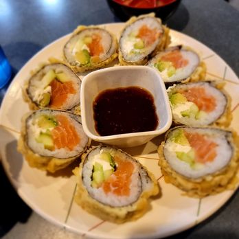 Saburo's - Philly crunchy roll *no roe* - Japanese Near Me - Portland, Oregon Saburo's - Philly crunchy roll *no roe* - Japanese Near Me - Portland, Oregon