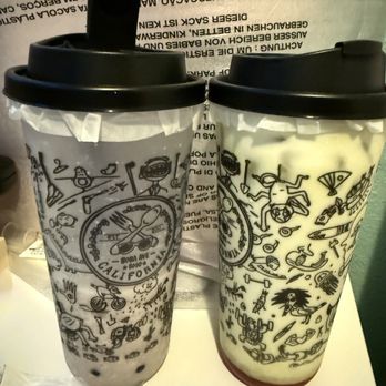 Boba Ave Express - Oreo Vanilla Smoothie, Strawberry and Mango Green Tea - Bubble Tea Near Me - Arcadia, California
