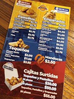 Menu photo 1 Pastelitos Marilu Clermont, FL Menu photo 1 Pastelitos Marilu Clermont, FL