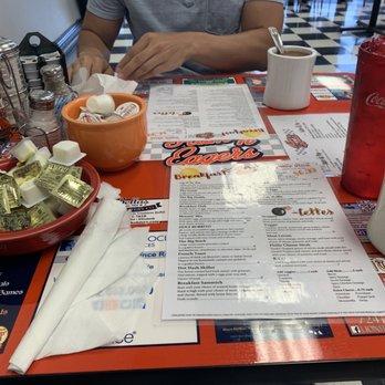 Ham N Eggers Diner - Table setting - Breakfast & Brunch Near Me - West Mifflin, Pennsylvania Ham N Eggers Diner - Table setting - Breakfast & Brunch Near Me - West Mifflin, Pennsylvania