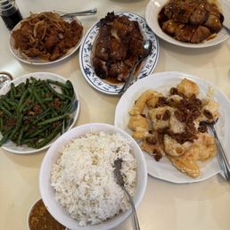 Walnut Shrimp, spicy BP19. Pork with Long Beans, Roast Duck (Half), Capital Pork Chop, CD3. Oyster Sauce Chicken (Half) & Rice Walnut Shrimp, spicy BP19. Pork with Long Beans, Roast Duck (Half), Capital Pork Chop, CD3. Oyster Sauce Chicken (Half) & Rice