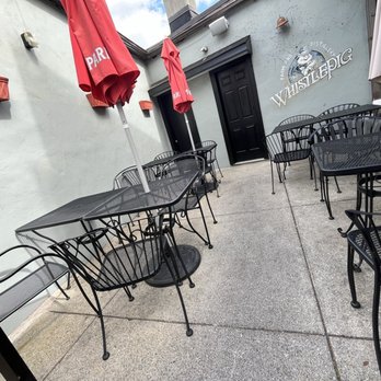 Avenue Kitchen + Bar - Back patio - Beer Bar Near Me - Somerville, Massachusetts