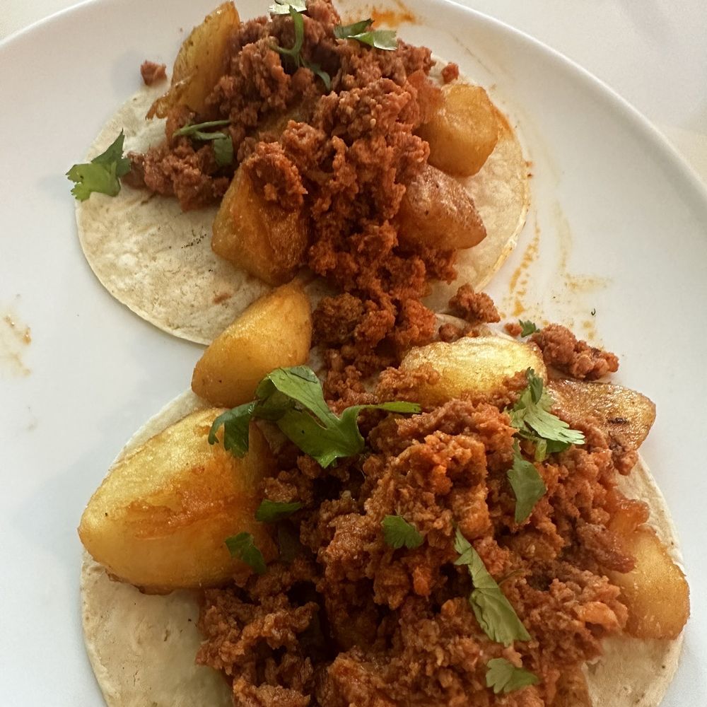 Chismosa Cafe - Chorizo tacos con papas - New Mexican Cuisine Near Me - Covina, California Chismosa Cafe - Chorizo tacos con papas - New Mexican Cuisine Near Me - Covina, California