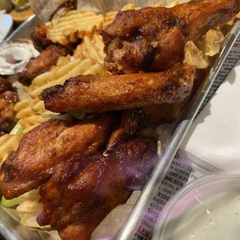Blast & Brew - Spicy Buffalo and the Asian spice wings. - New American Near Me - Pismo Beach, California Blast & Brew - Spicy Buffalo and the Asian spice wings. - New American Near Me - Pismo Beach, California