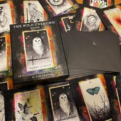 Relics - Tarot card notes w/ moon envelopes