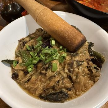 Chili Bistro - Eggplant with preserved egg - Chinese Near Me - Ontario, California Chili Bistro - Eggplant with preserved egg - Chinese Near Me - Ontario, California