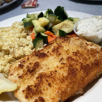 The Lobster Trap - Macadamia crust Mahi Mahi - Seafood Near Me - Avalon, California The Lobster Trap - Macadamia crust Mahi Mahi - Seafood Near Me - Avalon, California