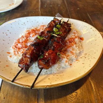 Caribbean Haven - Pork Belly/Liempo Skewers 4.5/5 stars - Caribbean Near Me - Ventura, California