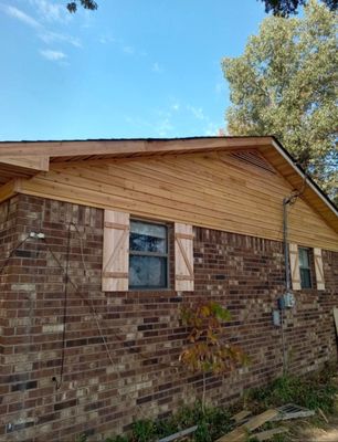 Cedar Beveled Siding