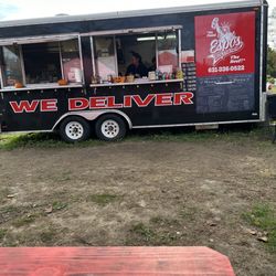 Espos Cheesesteak Factory - Cheese steak Trailer', area where parked,