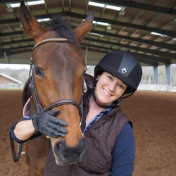 Manor Equestrian Center - Love riding in the brand new cover arena.