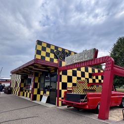 Little Log House Pioneer Village - Porkey's Drive In