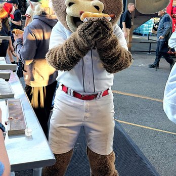 Tacoma Rainiers - Rudolph having a dog - Professional Sports Teams Near Me - Tacoma, Washington Tacoma Rainiers - Rudolph having a dog - Professional Sports Teams Near Me - Tacoma, Washington