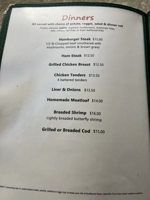 Menu photo 2 Kathy's Place Sacred Heart, MN Menu photo 2 Kathy's Place Sacred Heart, MN