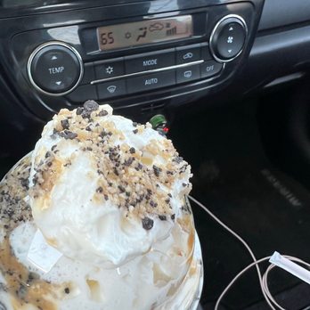 Dunkin' - Frozen Butter pecan signature latte - Donuts Near Me - Mayfield Heights, Ohio Dunkin' - Frozen Butter pecan signature latte - Donuts Near Me - Mayfield Heights, Ohio