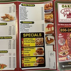 Crown Chicken And Gyro - Menu as of July 2024