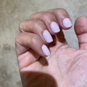 World Nail Bar - Just got home and this is what it looks like...complete waste of money - Nail Salons Near Me - Visalia, California